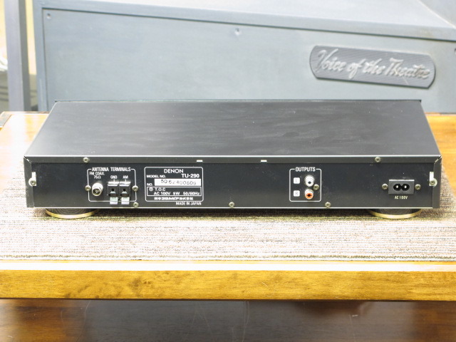 【中古】DENON デノン TU-290 FM/AMステレオチューナー 豊富な，SALE】 【中古】DENON デノン TU-290 FM/AMステレオチューナー