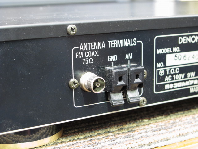 TU-290 DENON - 中古オーディオ 高価買取・販売 ハイファイ堂
