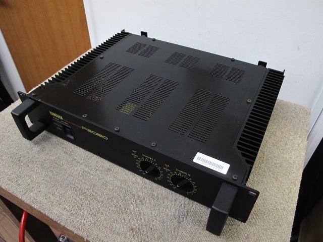 YAMAHA ヤマハ P2080 YAMAHA P2080 Stereo Power Amplifier Amp 80W+80W Used Tested