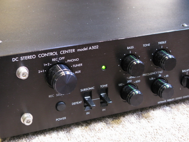 A502 LUXKIT - HiFi-Do McIntosh/JBL/audio-technica/Jeff Rowland 