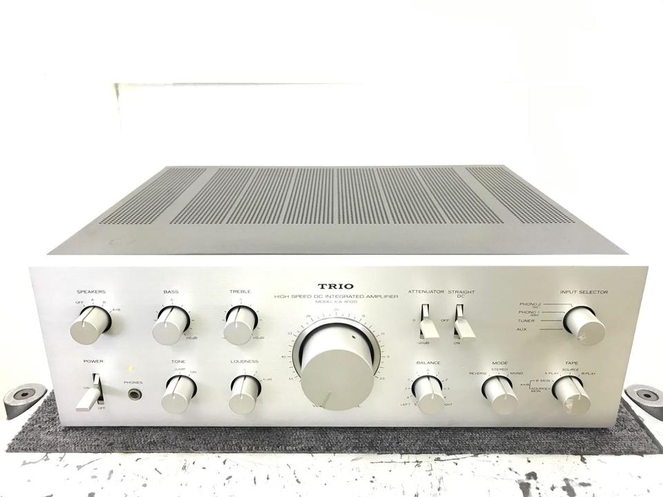 TRIO KA-8100 ハイスピード DC インテグレーテッド アンプ（TRIO