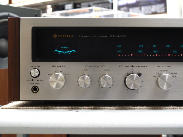 トリオ KR-2400 ステレオレシーバー Yahoo!オークション -「kr」(チューナー) (オーディオ機器)の