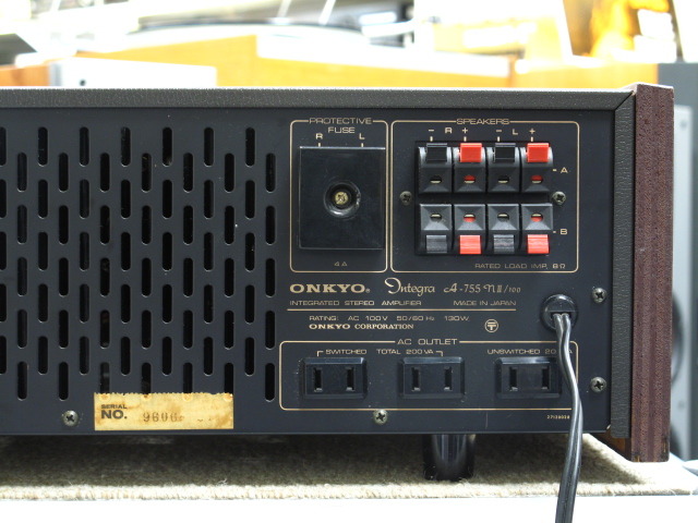 ONKYO Integra A-755mkII/100 アンプ ジャンク品 ONKYO Integra A-755mkII/100 アンプ ジャンク品