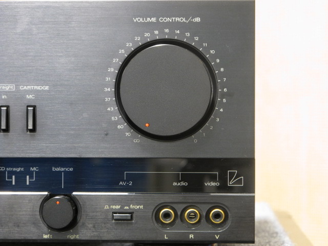 LUXMAN ラックスマン/真空管ハイブリッドアンプ/LV-103/ピュアオーディオ/Bランク/05【中古】 楽天市場】LUXMAN ラックスマン/真空管ハイブリッドアンプ/LV