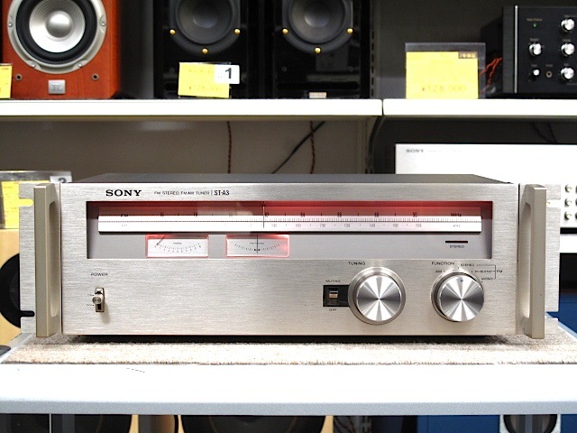 昭和レトロ SONY FM-AM ステレオチューナー ST-A3 ラジオ コンポ 昭和