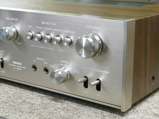 NIKKO プリメインアンプ A-800 日向電子 ニッコー NIKKO A-800の仕様 ニッコー/日幸電子