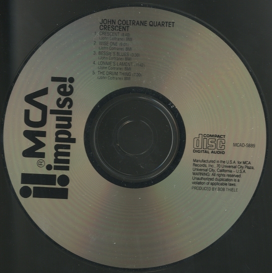 CRESCENT/JOHN COLTRANE JOHN COLTRANE - 中古オーディオ 高価買取