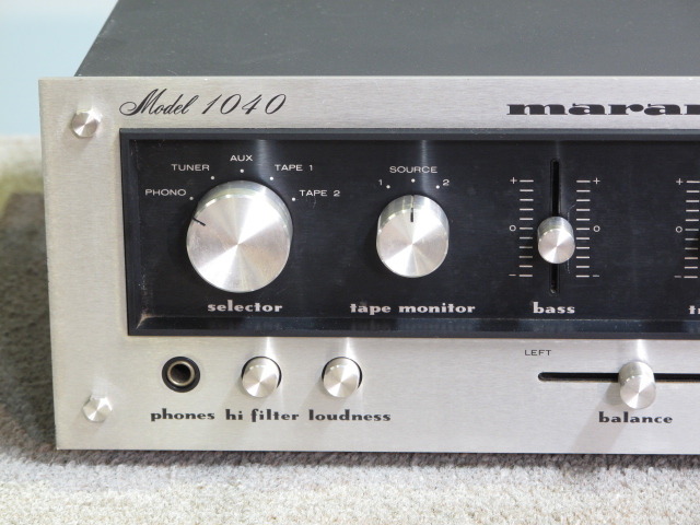 MODEL 1040 marantz - 中古オーディオ 高価買取・販売 ハイファイ堂