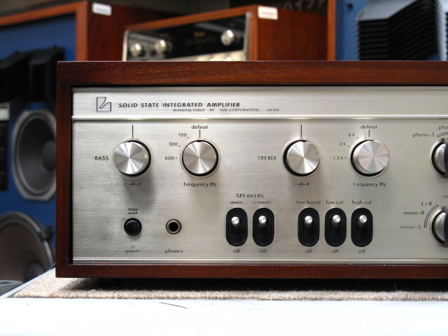 LUXMAN SQ507X 音出し確認済み LUXMAN SQ507X プリメインアンプ - 中古オーディオの販売や買取