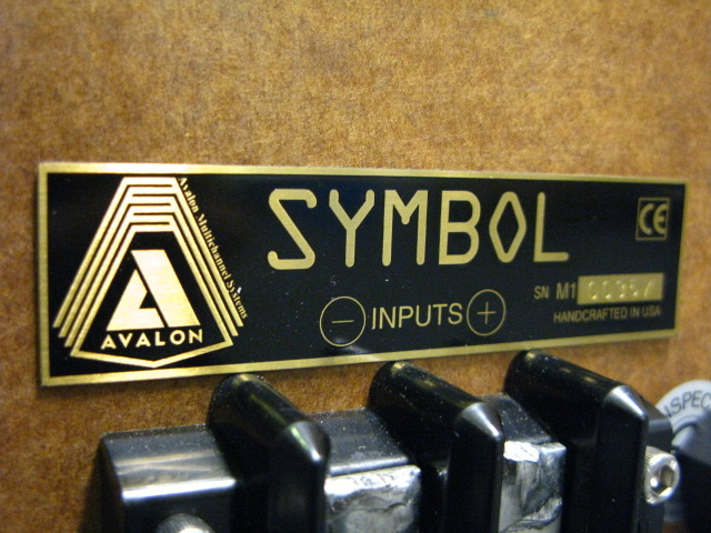 AVALON SYMBOL アバロン Aランク】アバロン AVALON Symbol 3 スピーカーペア @49686
