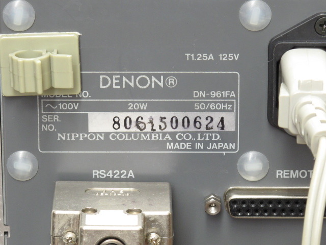 DN-961FA+BU200 DENON - 中古オーディオ 高価買取・販売 ハイファイ堂