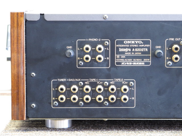 [動作確認済み]ONKYO オンキョー　Integra A-820GTR 動作確認済み]ONKYO オンキョー Integra A-820GTR Yahoo