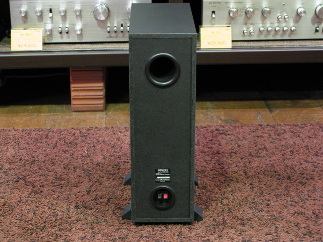 家具 DENON DSW-S500 DENON DSW-S500 ホームシアター ウーファー スタンド ケーブル付②
