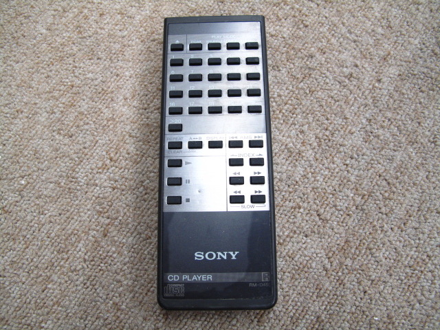 SONY(ソニー) CD用リモコン(remote) 適応機種：CDP-X7ESD 2025年最新