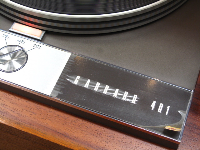 千歳市/恵庭市 ガラード GARRARD 401 ターンテーブル レコードプレーヤー Fidelity-Research FR-54/グレース トーンアーム ダストカバー付 ガラード Garrard 401 ターンテーブル
