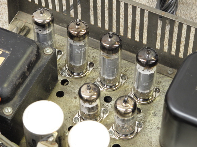 LUXMAN SQ78 真空管アンプ シルバー LUXMAN SQ78 真空管プリメインアンプ / 札幌の中古オーディオ