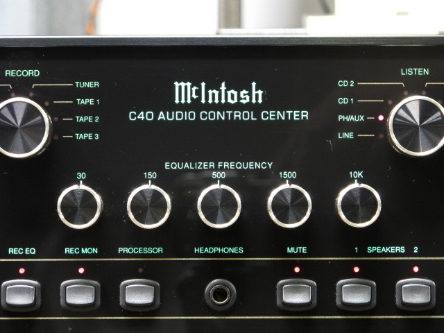 C40 McIntosh - HiFi-Do McIntosh/JBL/audio-technica/Jeff Rowland