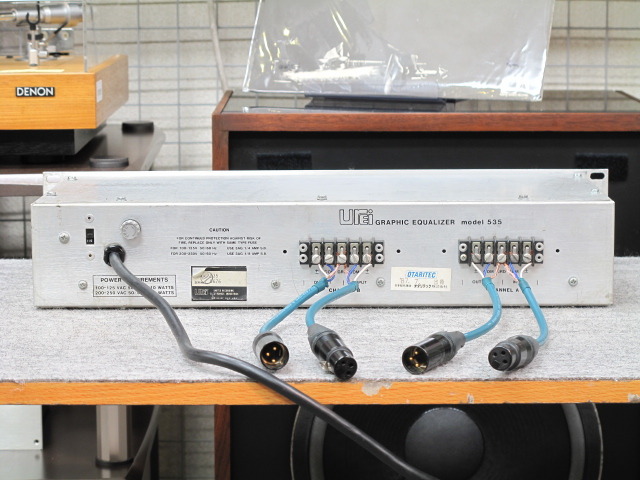 TM2259○ UREI イコライザー MODEL 535 ジャンク UREI 535 Dual Graphic Equaliser #1 - BN1studio
