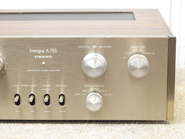 アンプ Onkyo Integra A-755 ONKYO Integra A-755の仕様 オンキヨー/オンキョー