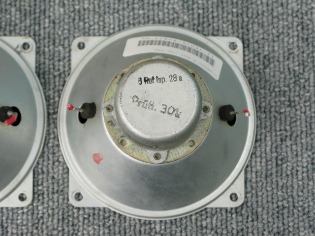 Siemens 6 RUF LSP 28A アドオンツィータ システム Siemens/Klangfilm 6 RUF LSP 28A アドオンツィータ システム