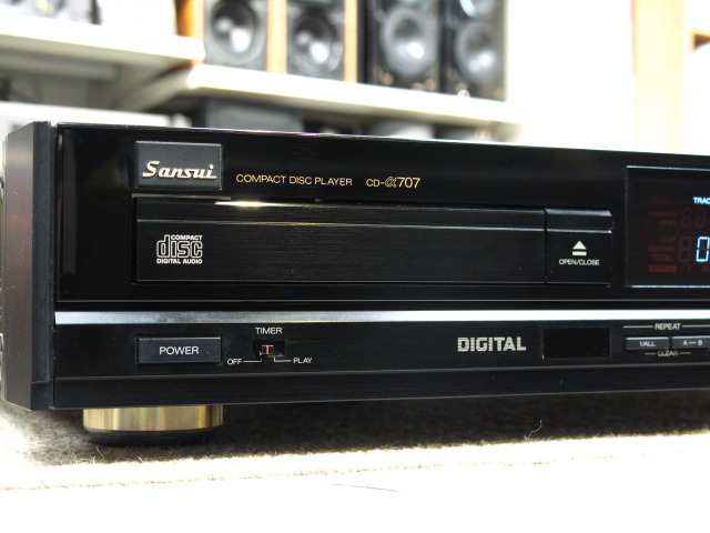 CD-α707 SANSUI - 中古オーディオ 高価買取・販売 ハイファイ堂