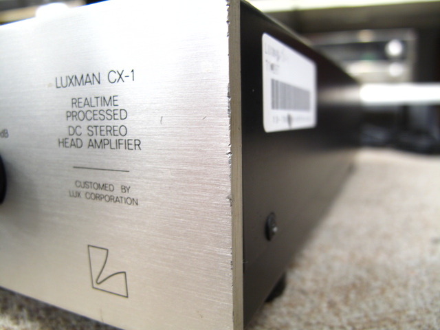 LUXMAN CX-1 ヘッドアンプ LUXMAN CX-1 ヘッドアンプ - メルカリ