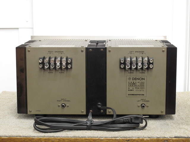 POA-1001 DENON - HiFi-Do McIntosh/JBL/audio-technica/Jeff Rowland