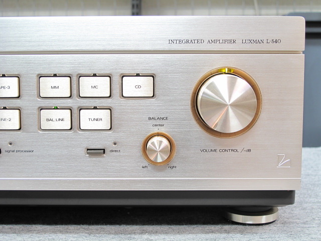Luxman L-540 インテグレートアンプ　動作品 Luxman L-540 インテグレートアンプ 動作品 中古品：LUXMAN プリメイン