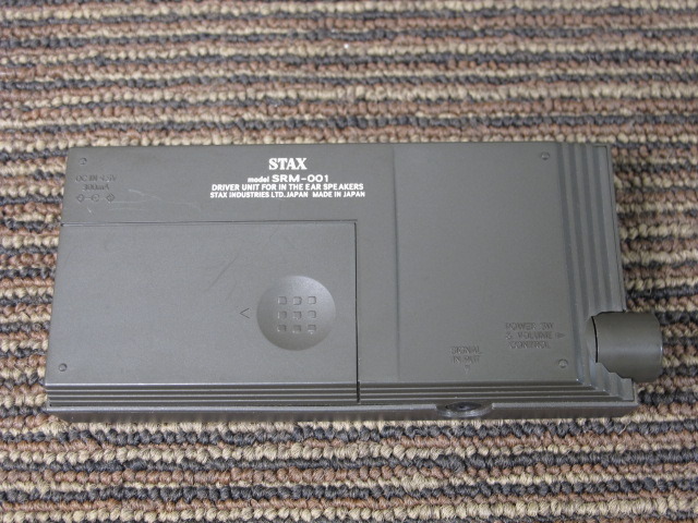 STAX SRM-001 イヤースピーカーシステム STAX SRM-001 イヤースピーカーシステム