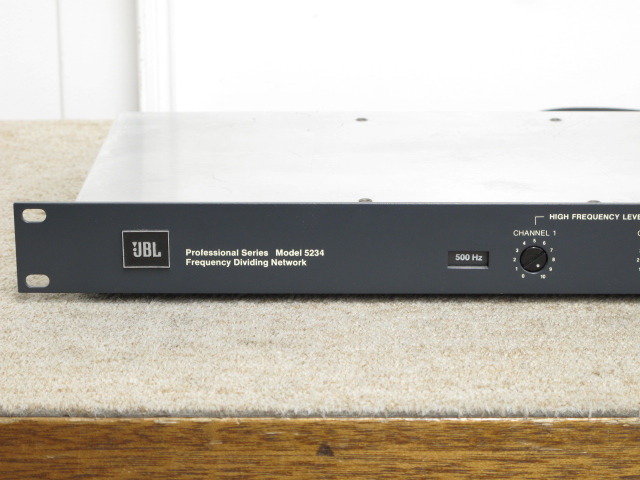 JBL 5234 2チャンネルディバイダー クロスオーバー周波数 800HZ 品