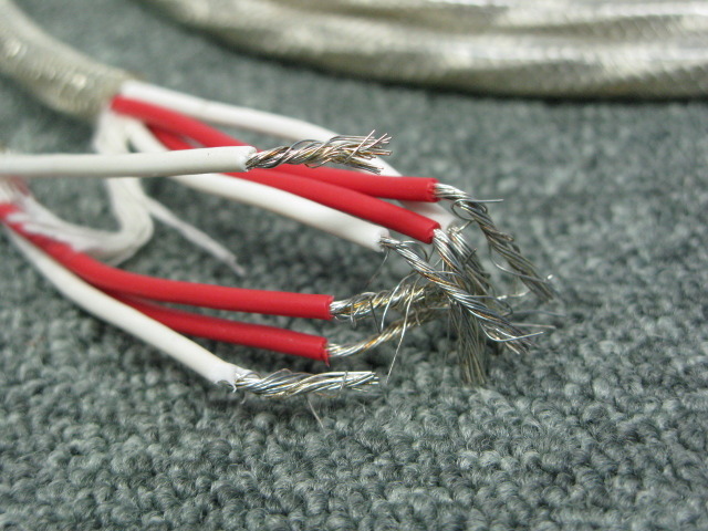 動作OK】ortofon SPK-3900Q SILVER 約2.2m 4芯 スピーカーケーブル