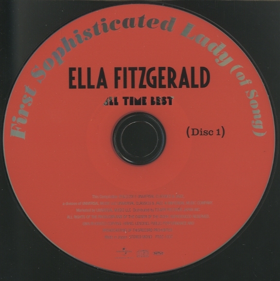 FIRST SOPHISTICATED LADY OF SONG/ELLA FITZGERALD ELLA FITZGERALD