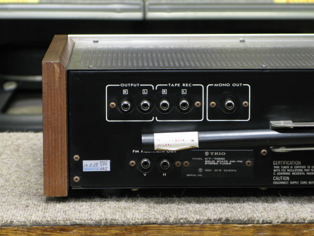 KT-7000 TRIO - 中古オーディオ 高価買取・販売 ハイファイ堂
