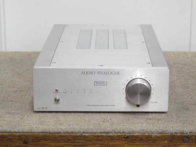 オーディオアナログプリモセッタンタ2.0 PRIMO SETTANTA 2.0 AUDIO ANALOG - 中古オーディオ 高価買取・販売