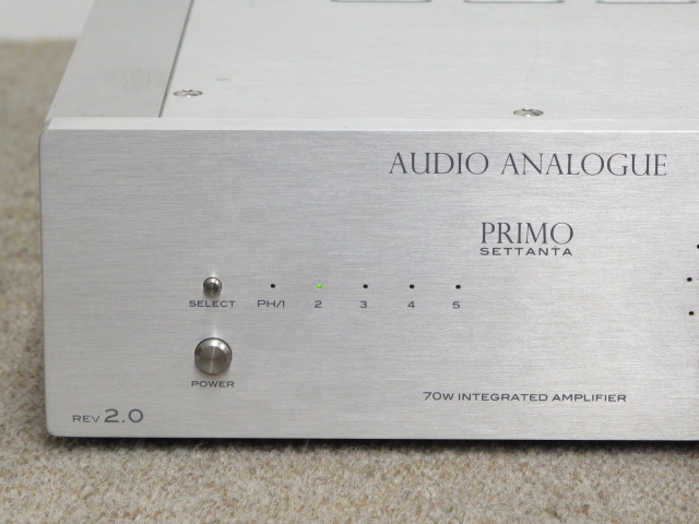 オーディオアナログプリモセッタンタ2.0 PRIMO SETTANTA2.0 |