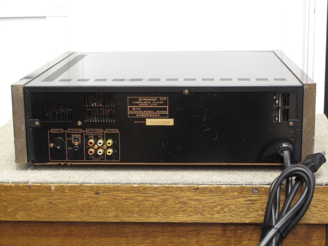LD-S1 PIONEER - 中古オーディオ 高価買取・販売 ハイファイ堂