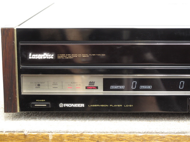 パイオニア PIONEER LD-S1 LD LDプレーヤー PIONEER パイオニア
