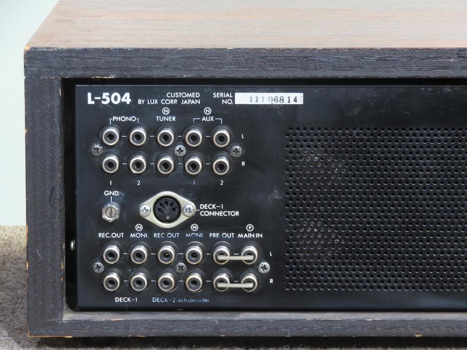L-504 LUXMAN - 中古オーディオ 高価買取・販売 ハイファイ堂