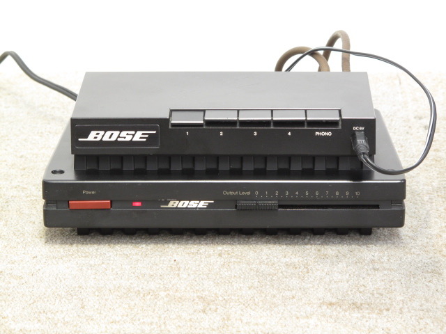 BOSE 1701 パワーアンプ + SB-1 セレクター セット BOSE 1701 パワーアンプ + SB-1 セレクター セット
