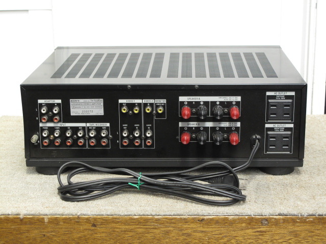 SONY TA-F222ESX プリメインアンプ 音響機材 ソニー ジャンク O7753322