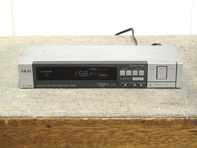 V323 AKAI DT-320 プログラムオーディオタイマー オーディオ機器