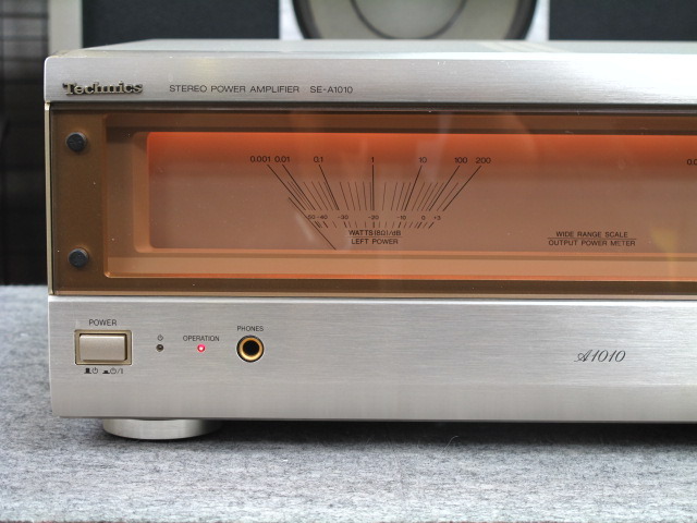 再出品ジャンク品電源入らずテクニクスSE-A1010 version3