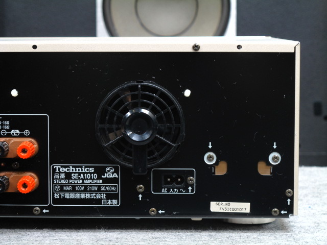 再出品　ジャンク品　電源入らず　テクニクス　SE-A1010 version3 再出品 ジャンク品 電源入らず テクニクス SE-A1010 version3