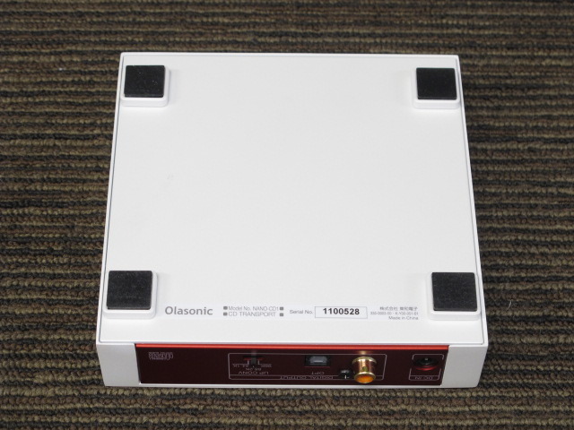 Olasonic NANO-CD1 CDプレーヤー Amazon.co.jp: Olasonic NANO-COMPO CDトランスポート NANO-CD1