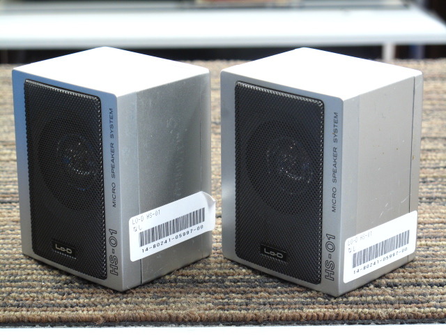 Lo-D HS-01 マイクロスピーカー ペア　日立 レトロオーディオ Yahoo!オークション -「hs01」(一般) (スピーカー)の落札相場・落札価格