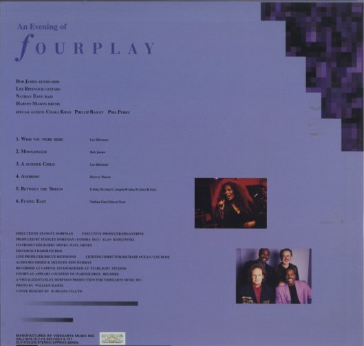 AN EVENING OF FOURPLAY Vol.2 FOURPLAY - 中古オーディオ 高価