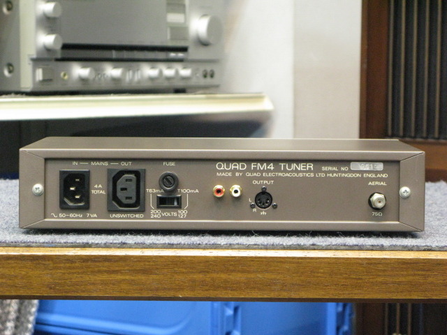 QUAD クオード FM4 ラジオチューナー 高額買取実施中!!】Quad クオード FMチューナー FM4