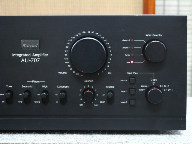 AU-707 SANSUI - HiFi-Do McIntosh/JBL/audio-technica/Jeff