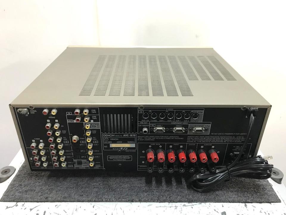 AVC-1870 DENON - 中古オーディオ 高価買取・販売 ハイファイ堂