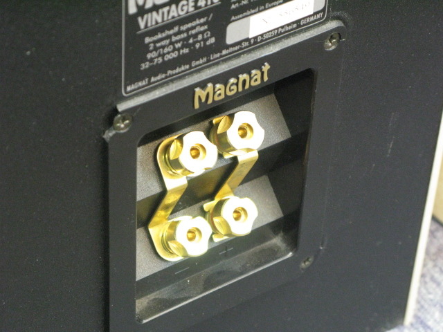 8800円値下げ【美品】 ドイツMAGNAT Vintage 410ペア VINTAGE 410 MAGNAT - 中古オーディオ 高価買取・販売 ハイファイ堂